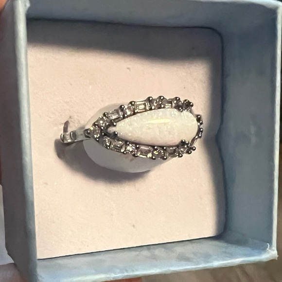 BP Oct 2025 opal hematite ring 7 A quiet repose RG23310 - Picture 1 of 4